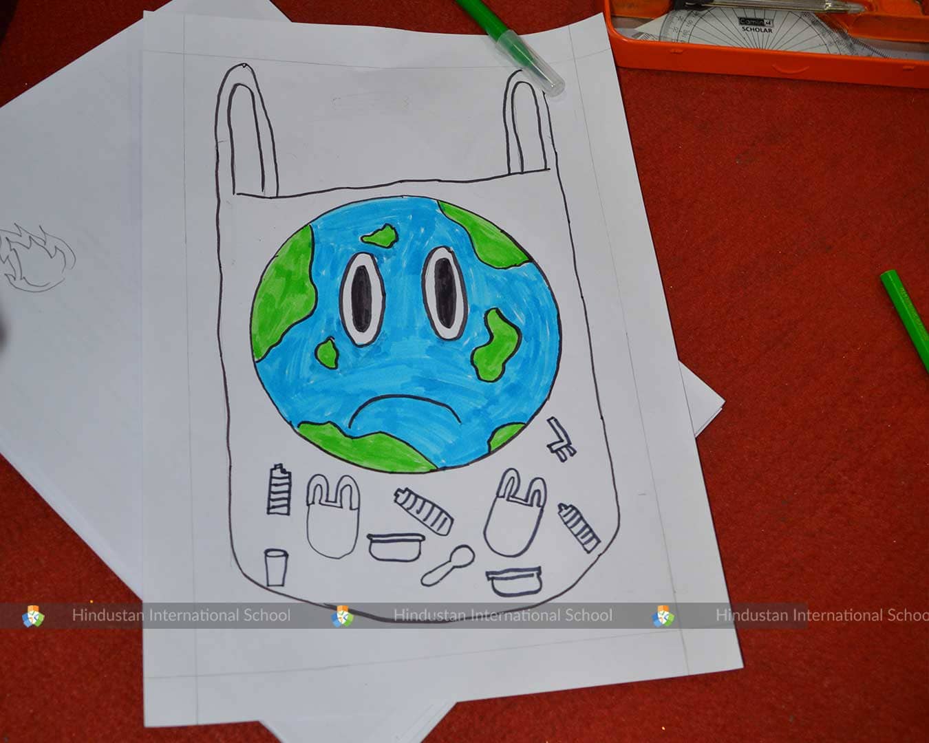 Earth Painting With Cotton Buds | Earth Day Craft - Twinkl-suu.vn